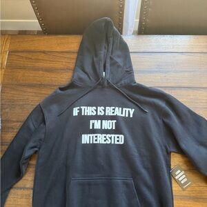 REVOLVE Black Graphic Hoodie